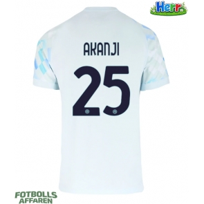 Inter Milan Manuel Akanji #25 Bortatröja 2025-26 Kortärmad